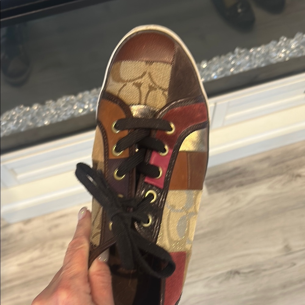 Coach Patchwork Sneakers - Picture 5 of 5